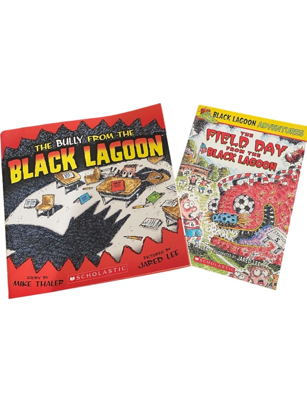 Black Lagoon Adventure books (2)